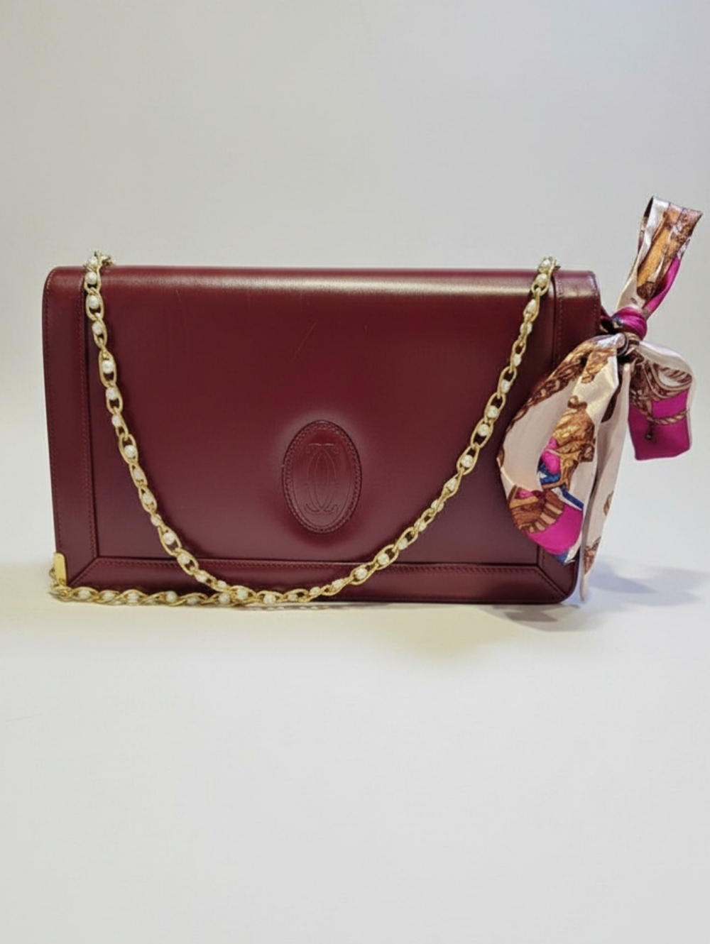 Vintage Cartier Must Line Shoulder Bag